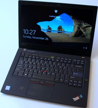 Lenovos jubileums-Thinkpad handler mer om god funksjonalitet enn maksimal ytelse. Men det er en maskin mange trolig vil kunne trives med å bruke i en del år. Foto: Harald Brombach