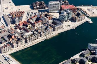 Funnet av tarmbakterier i vannet førte til en grundig undersøkelse av regnvannsledningene. I tillegg til feilkoblinger fant By & Havn ut at håndverkerne på tre byggeprosjekter hadde helt avrettingsmasse rett ned i kloakken. Foto:  Københavns Kommune / By & Havn