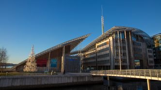 Astrup Fearnley Museet er et utstillingsobjekt i seg selv.