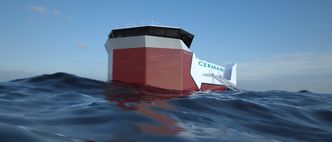 Vard Aukra skal levere to arbeidsplattformer for oppdrettsanlegg til Cermaq. Det blir plass til 600 tonn fôr, veterinærstasjon, verksteder, kontrollrom og fasiliteter for et mannskap på 8. Levering blir i andre og tredje kvartal 2018. Bilde:  Vard Design