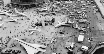 Flyutstillingen på Le Bourget i Paris i 1969. Bilde:  Airbus