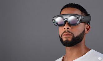 Du ser ikke nødvendigvis veldig lur ut, men Magic Leap One lover en rekke banebrytende muligheter. Bilde: Magic Leap
