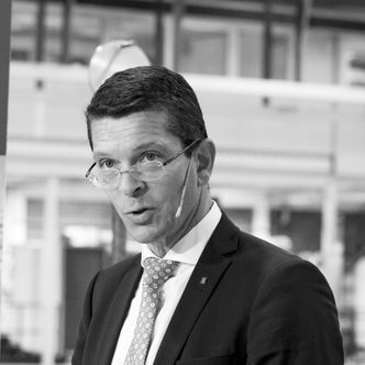 Konsernsjef i Kongsberg Gruppen, Geir Håøy. Bilde:  Alley, Ned