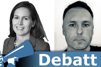 Kristin Jacobsen, fagdirektør Arkiv og IT-utvikling, Avdeling Innovasjon Arkivverket og Lars-Jørgen Sandberg, fagdirektør Planlegging og arkitektur, Arkivverket. Bilde: Arkivverket/privat