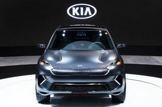 Konseptbilen Kia Niro EV gir en smakebit av den kommende elbilen fra Kia. Foto: Kia