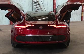 Fisker Emotion skal produseres i en liten serie i 2019. Foto: Fisker Inc.