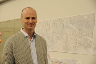 Prosjektdirektør for E39 Sørvest, Asbjørn Heieraas. Foto:  Nye Veier
