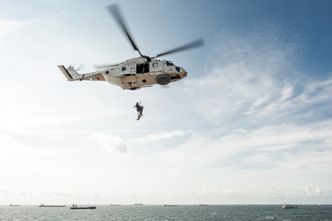 Belgia har fire NH90n TTH og fire NFH. Bilde:  Orban Daniel