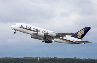 Et av de 15 A380-flyene som ble levert i 2017 var dette tilhørende Singapore Airlines, som har bestilt fem nye og skal innrede 14 eksisterende fly på nytt. Foto:  Airbus