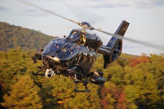 Testflyging av mitraljøse- og kanondelene av HForce-pakka i Ungarn i oktober. Foto:  Airbus Helicopters