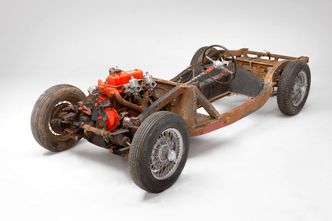 Før: Nedstrippet, gammel og bensindrevet Foto:   e-DriveRetro