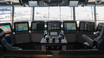 Brua på Symphony of the Seas er klar for prøvetur. Bilde:  Eirik Helland Urke