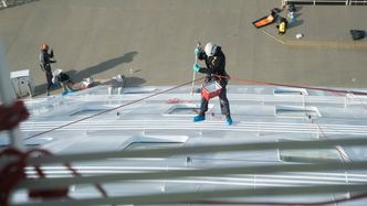 Maling er ikke en jobb for pyser. Bilde:  Eirik Helland Urke