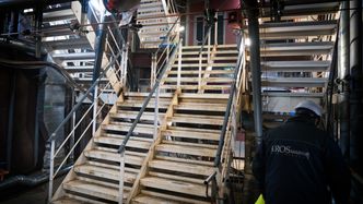 Effektiv evakuering. Passasjerer må ikke krysse hverandre løp eller snu 180 grader. Bilde:  Eirik Helland Urke