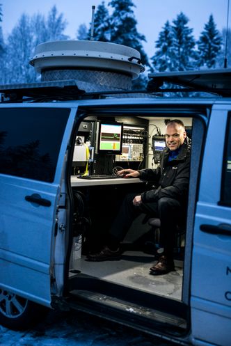 Per Eirik Heimdal er seksjonssjef for Frekvensavdelingen i Nkom. Bilde: Mathias Klingenberg
