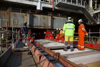 Økningen i vareimporten fra Sør-Korea til Norge skyldes hovedsakelig økt innførsel av konstruksjoner til oljeplattformer og metallrør til olje- og gassledninger. Foto: Roar Lindefjeld/Statoil