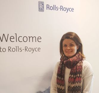 Tekna-tillitsvalgt Helene Rangnes ved Rolls-Royce Marine i Ålesund. Bilde: Privat