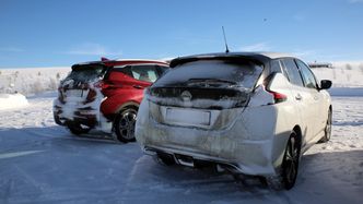 Strømforbruk og ladeeffekt på vinteren var det vi i hovedsak målte i testen i forrige uke. Foto:  Per Erlien Dalløkken