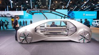 Renault EZ-GO er en selvkjørende folkefrakter. Foto:  Marius Valle