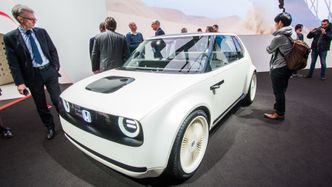 Honda Urban EV Concept, vist under bilmessen i Genève i 2018. Foto: Marius Valle
