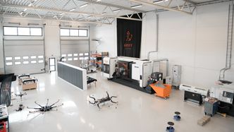 Lokalene på Sykkylven skal snart sertifiseres som en fullverdig flyfabrikk. Foto:  Eirik Helland Urke