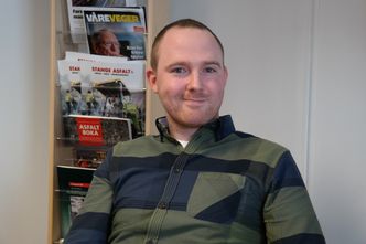 Daglig leder i Stange Asfalt Oslo, Grim Henrik Fallingen Foto: Jarle Skoglund