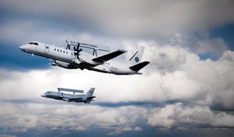Saab 340 erieye og 2000 AEW&C Bilde: Saab
