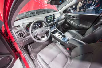 Interiør fra Hyundai Kona. Foto:  Marius Valle