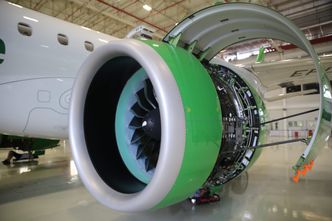 Widerøes PW1900G-motorer på oppgraderes på et senere tidspunkt. Foto:  Per Erlien Dalløkken