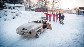 Fornøyd etter vellykket test: Håvard Teigen (f.v), Harald Grøndahl, Simon Gjerde, Tor Henry Dyer, Sverre Gauden , Kjetil Baglo Foto:  Ove Baardsgaard
