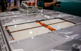 Batteripakningen på Audi e-tron består av 36 moduler med 12 celler i hver modul. Foto: Mathias Klingenberg