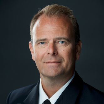 Per-Thomas Bøe, orlogskaptein og talsperson for forsvarssjefen Foto: Forsvaret