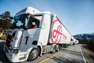 Scania har utviklet teknologien sammen med Ahola. Foto:  Mathias Klingenberg