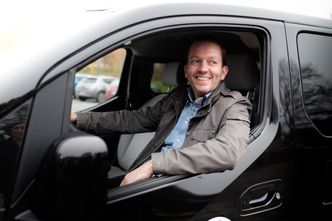 Petter Haugneland, kommunikasjonsleder i Elbilforeningen. Foto:  Aksel Jermstad
