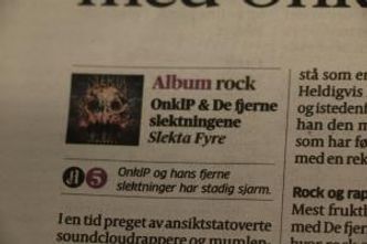 Musikkanmeldelse. Faksimile: Aftenposten