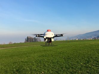 Meteodrone XL i lufta. Foto: Meteomatics