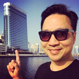 James Law er teknologiarkitekten bak «The Pad» i Dubai. Foto:  James Law Cybertecture