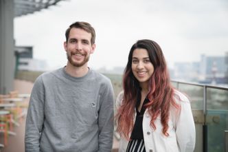 Cliff Warren og Maheen Sohail i Facebook. Foto: Eirik Helland Urke