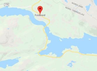 Det skal jobbes i Finnmotunnelen og Bergsviktunnelen ikke langt fra grensen til Nordland. Foto: Google Maps