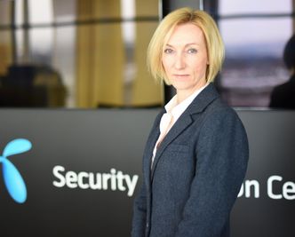 Hanne Tangen Nilsen, sikkerhetsdirektør i Telenor Norge. Foto: Telenor