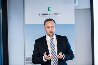 Christian Vammervold Dreyer i Eiendom Norge er kritisk til Høyres manglende vilje til å fortette. Foto:  Johnny Vaet Nordskog