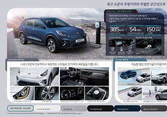 Fra den koreanske prislisten til Niro. Faksimile:  Kia