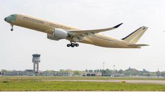 Dette er det første av Singapore Airlines A350-900 Ultra Long Range som selskapet i oktober skal bruke til USA-ruter. Foto:  Airbus