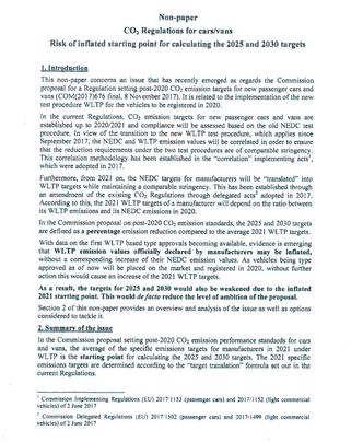 Faksimile av første side av rapporten.