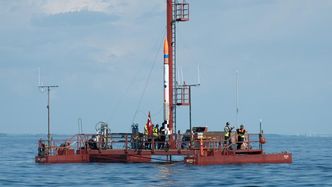 Den danske amatørgruppen Copenhagen Suborbitals har hatt flere mislykkede oppskytingsforsøk. I helgen prøvde de igjen. Foto:  Sarunas Kazlauskas, CS