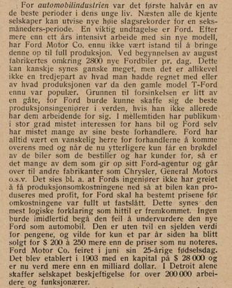 Utdrag fra artikkel i nr 40 1928. Faksimile: Teknisk Ukeblad