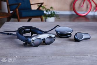 Lightwear, Lightpack og kontrollen som kommer i Magic Leap-pakken. Foto: Magic Leap