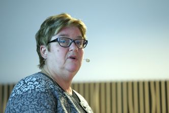 YS-leder Jorunn Berland mener erkjennelsen av hva digitaliseringen innebærer, er i ferd med å sige inn hos nordmenn. Foto: Terje Pedersen / NTB scanpix