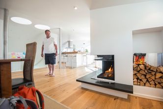 Langenberg er svært fornøyd med sitt nye hjem. Foto: Mathias Klingenberg