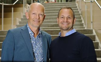 Peter Jetzel, Epicenter Oslo og Patrick Mesterton, grunnlegger og adm. dir. i Epicenter. Foto: Epicenter